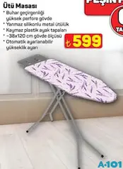 ÜTÜ MASASI 38X120 CM fiyat ve kampanya bilgisi